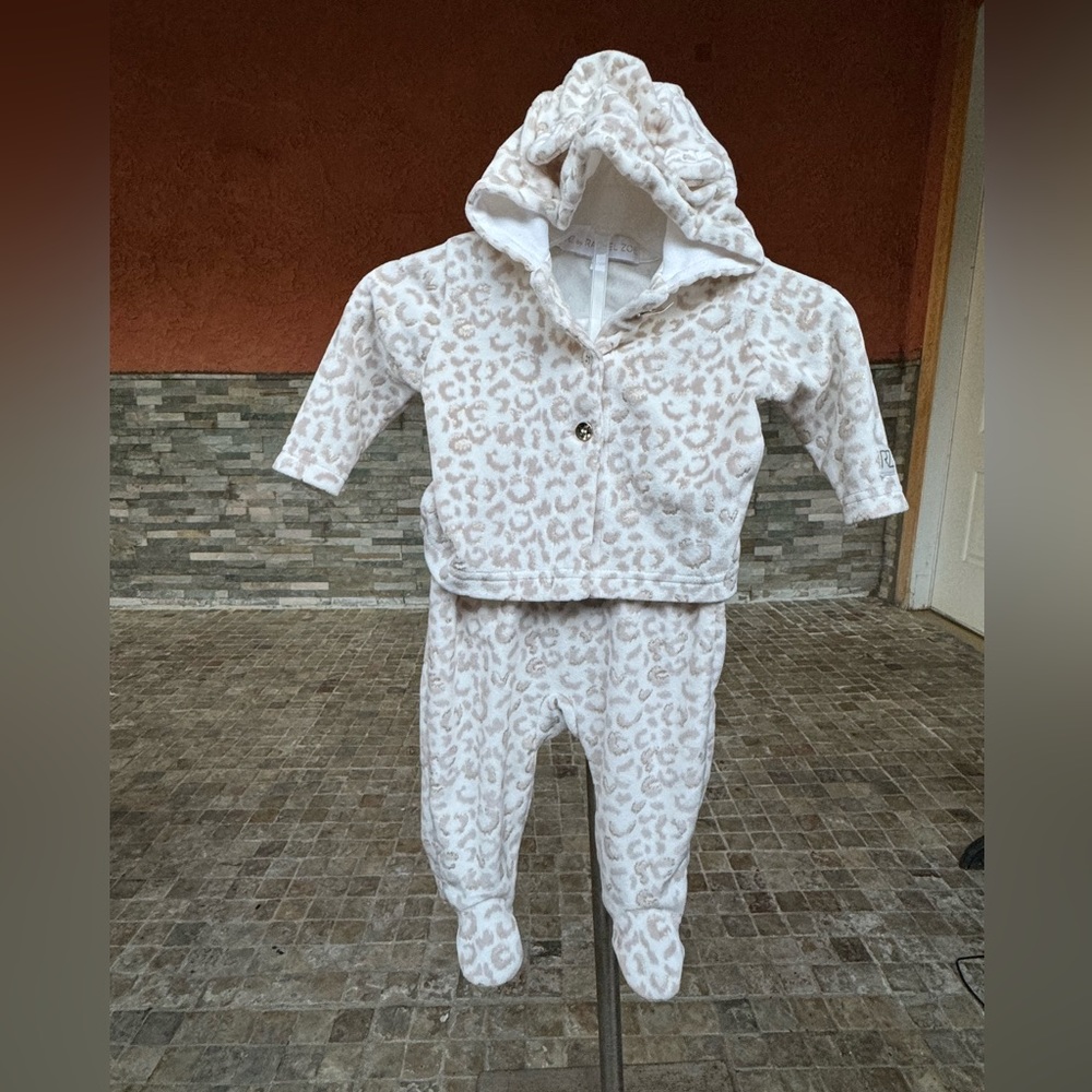 Cheetah outfit 0-3mintha